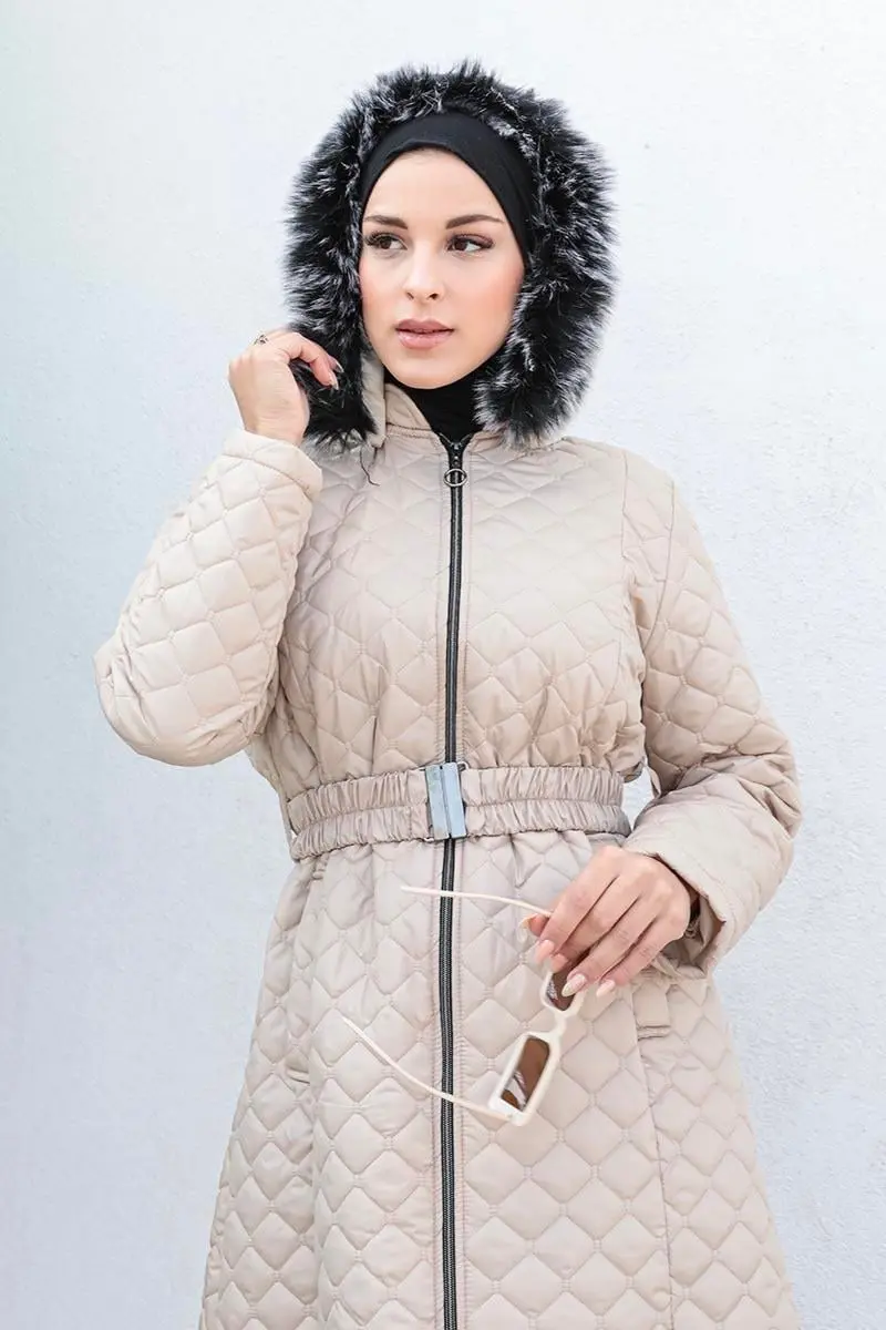 Quilted Puffer Jacket-detail