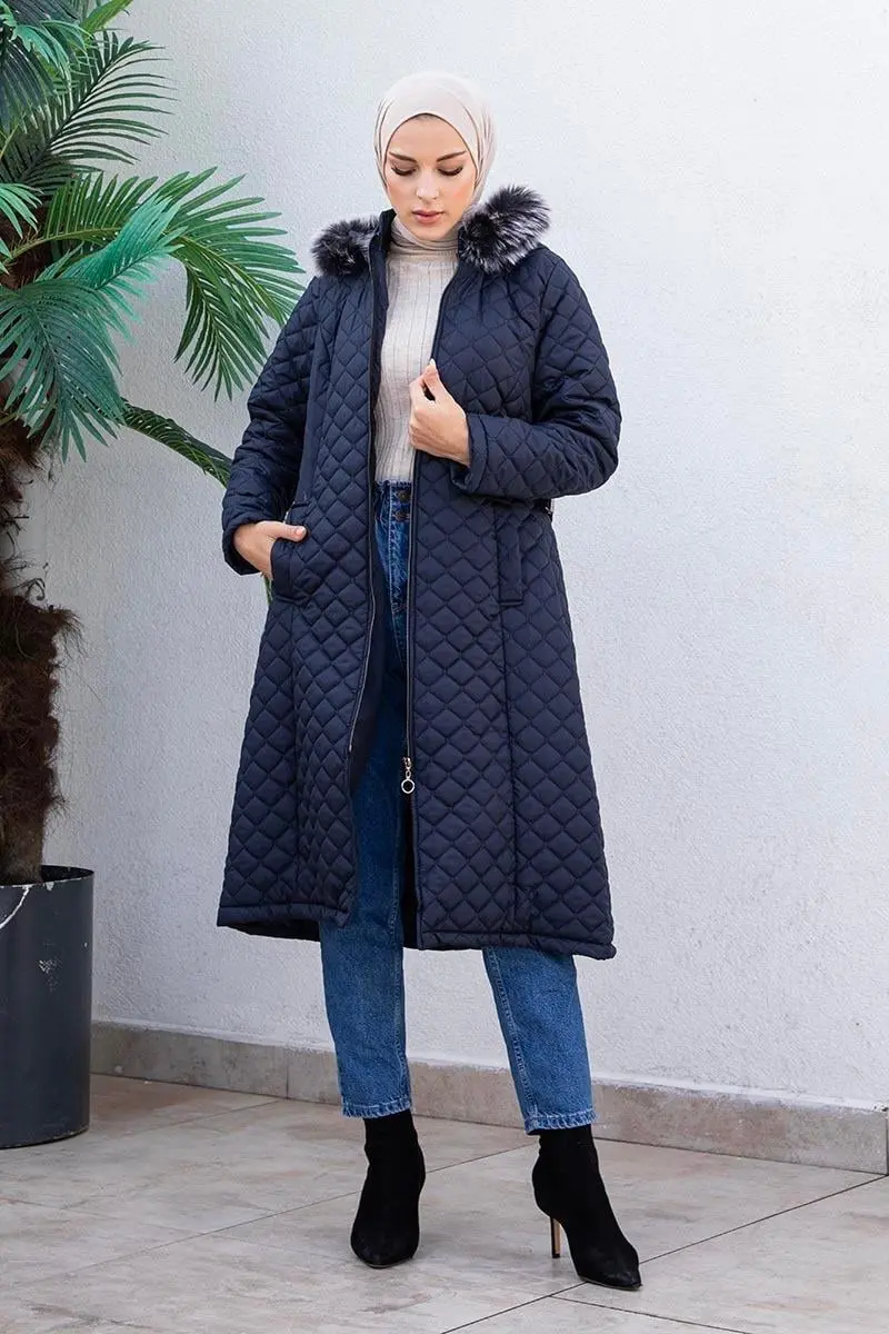 Quilted Puffer Jacket-detail