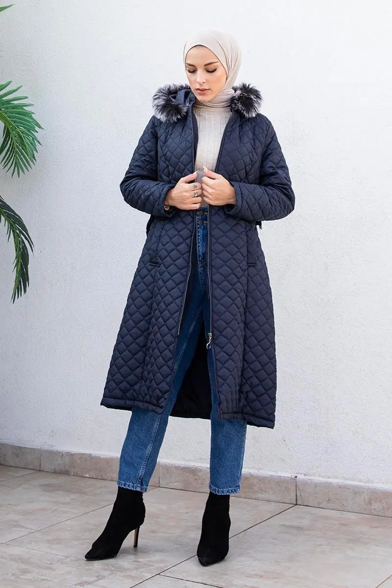 Quilted Puffer Jacket-detail