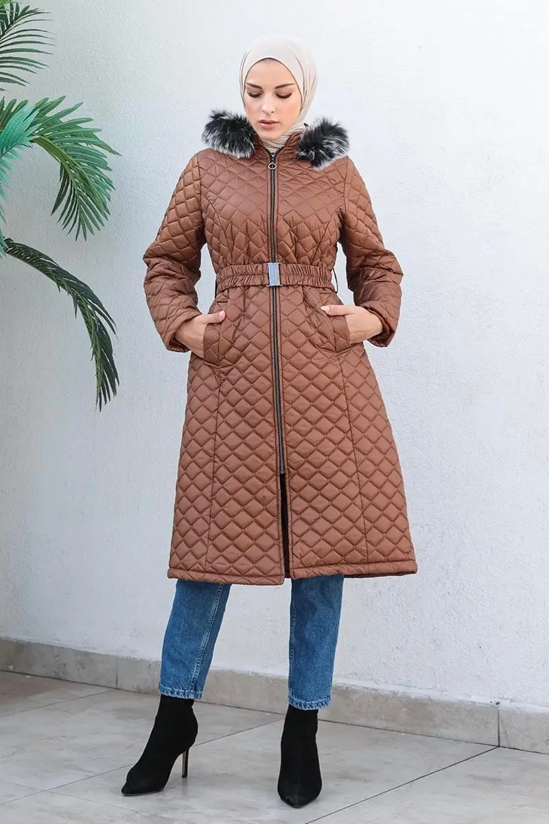 Quilted Puffer Jacket-detail