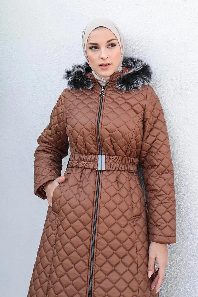 Quilted Puffer Jacket-detail