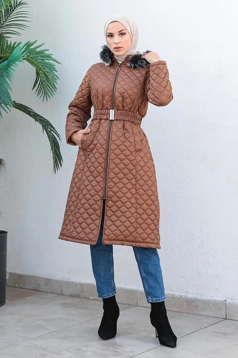 Quilted Puffer Jacket-detail