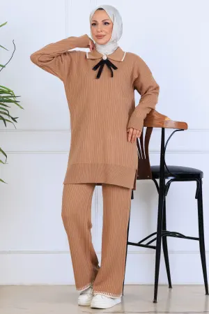 Ribbon Detail Knitwear Set