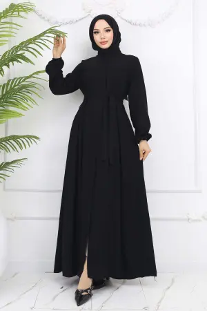 Robe Belted Abaya