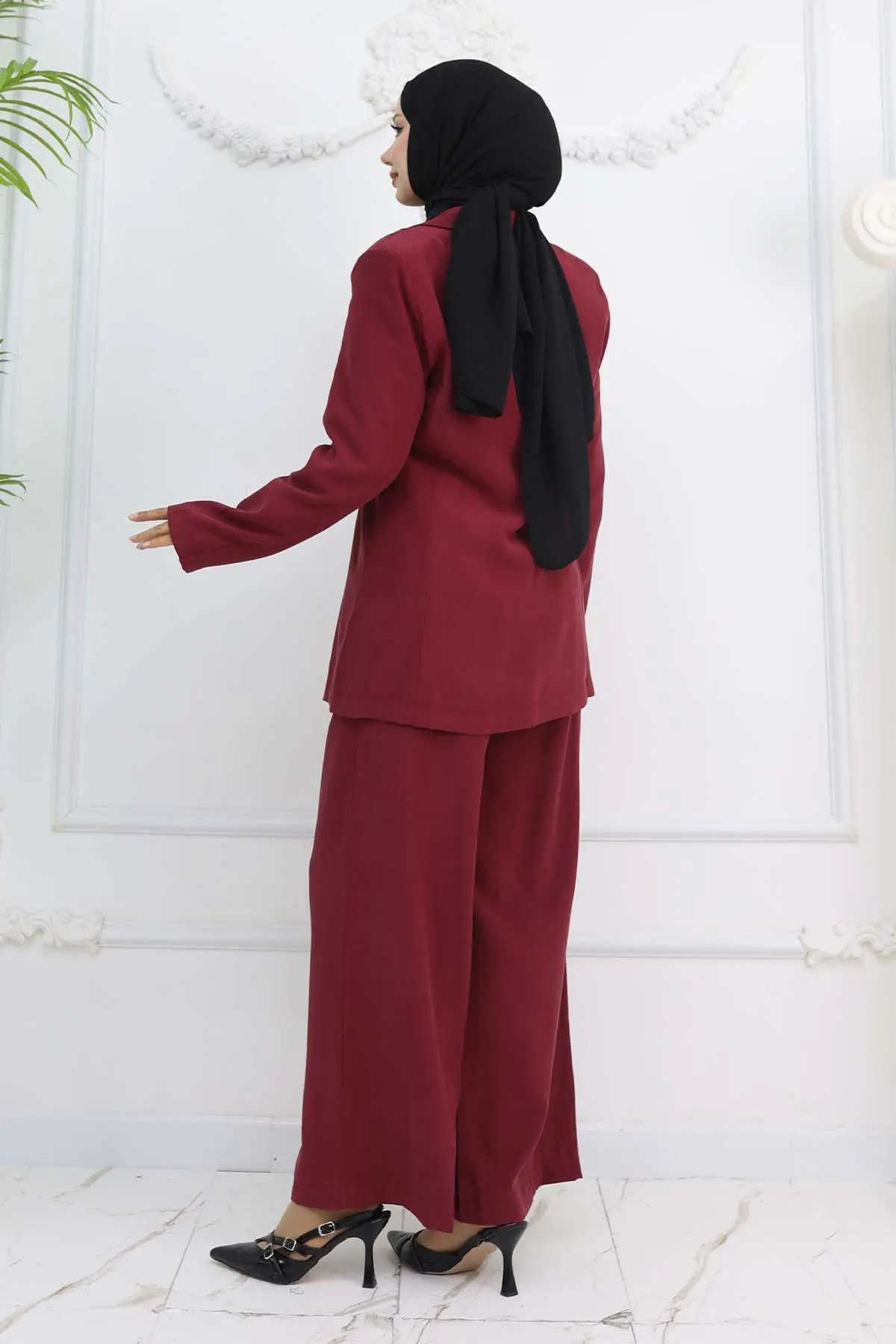 Rope Tied Jacket Suit-detail