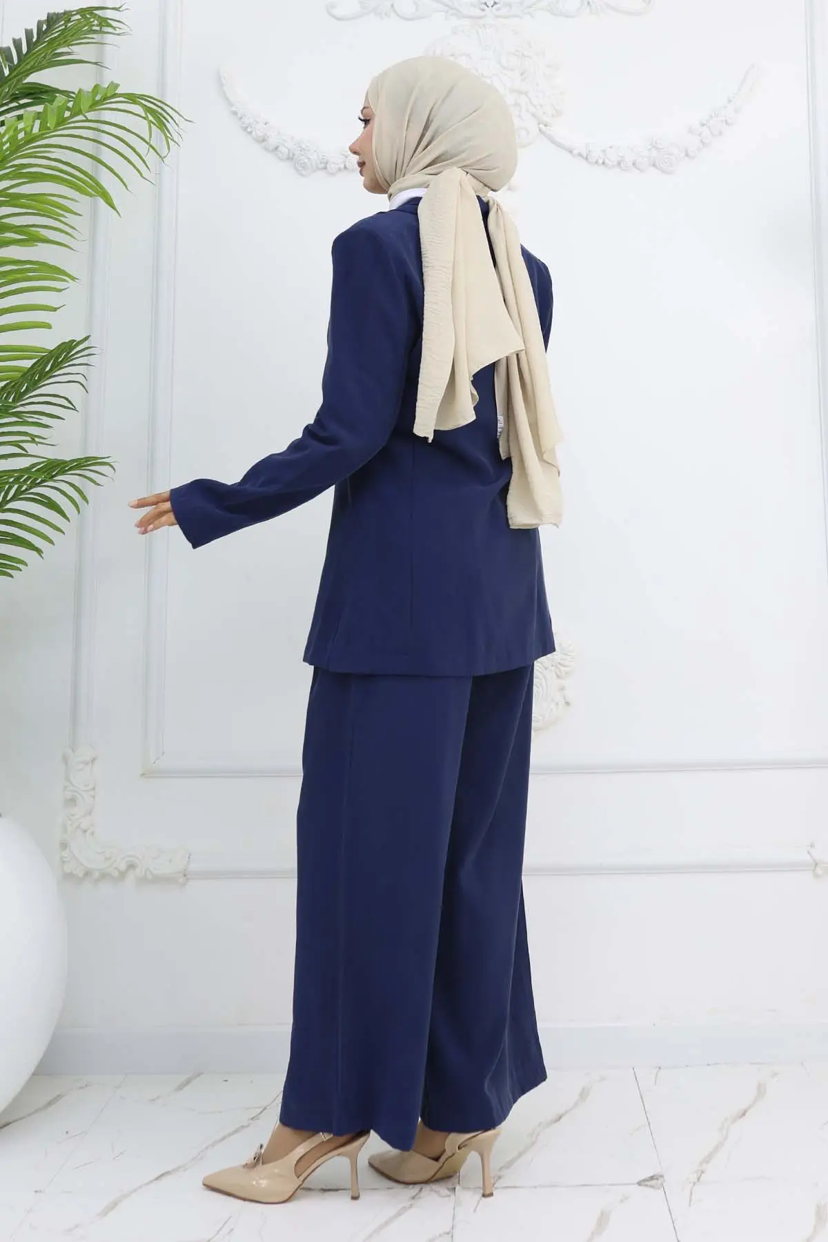 Rope Tied Jacket Suit-detail