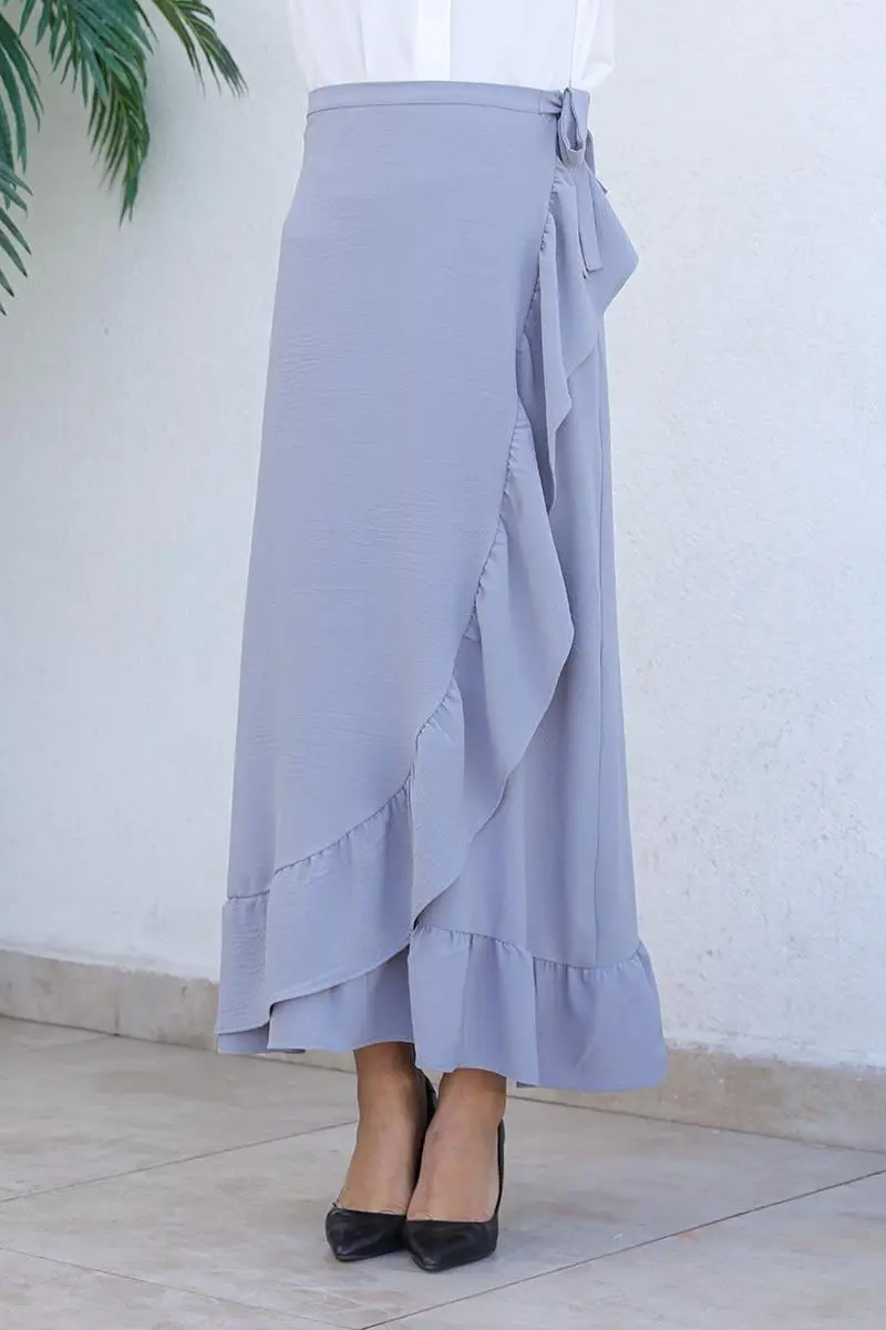 Ruffle Design Skirt-detail