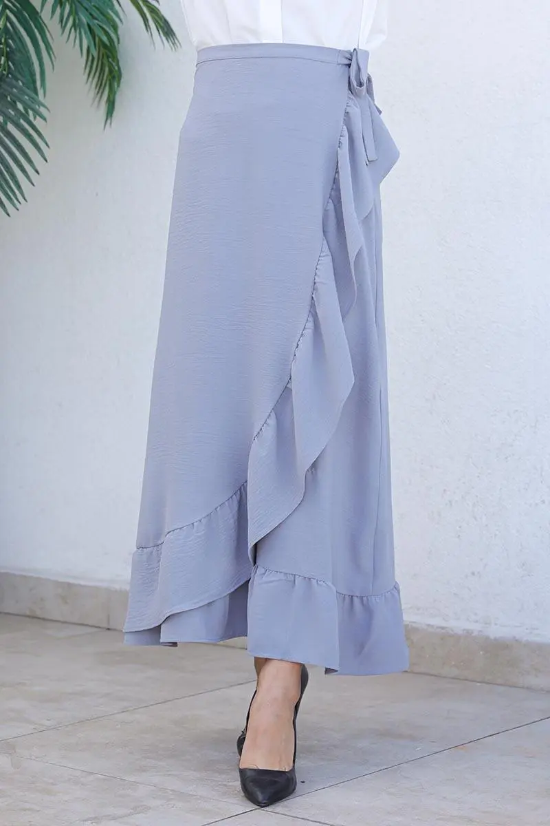 Ruffle Design Skirt-detail