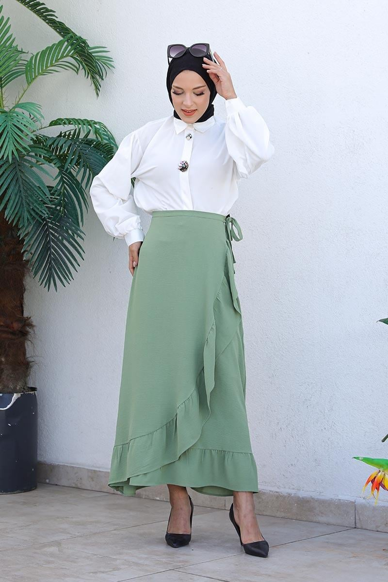 Ruffle Design Skirt