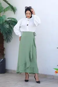 Ruffle Design Skirt