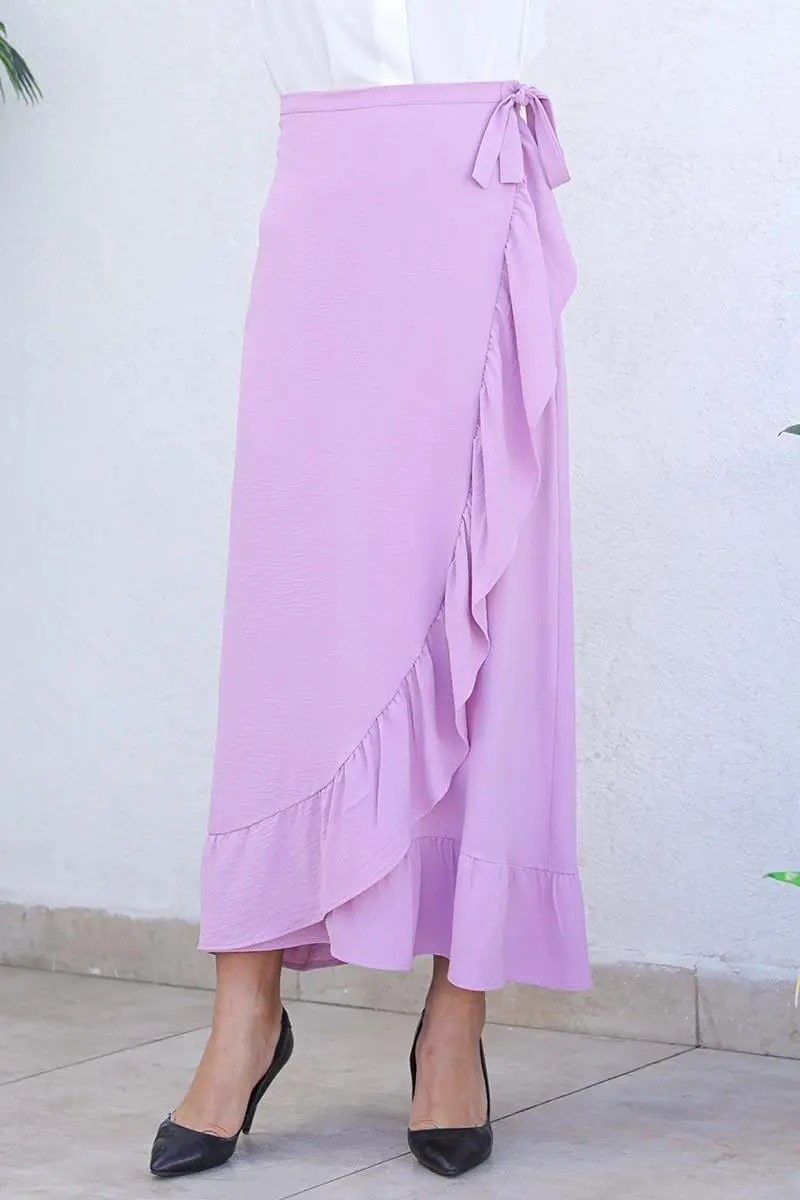 Ruffle Design Skirt-detail