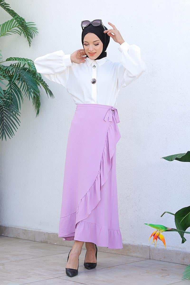 Ruffle Design Skirt
