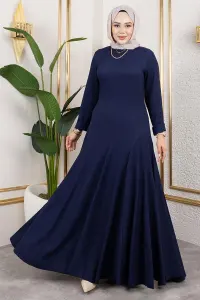 Ruffle Detailed Crepe Dress