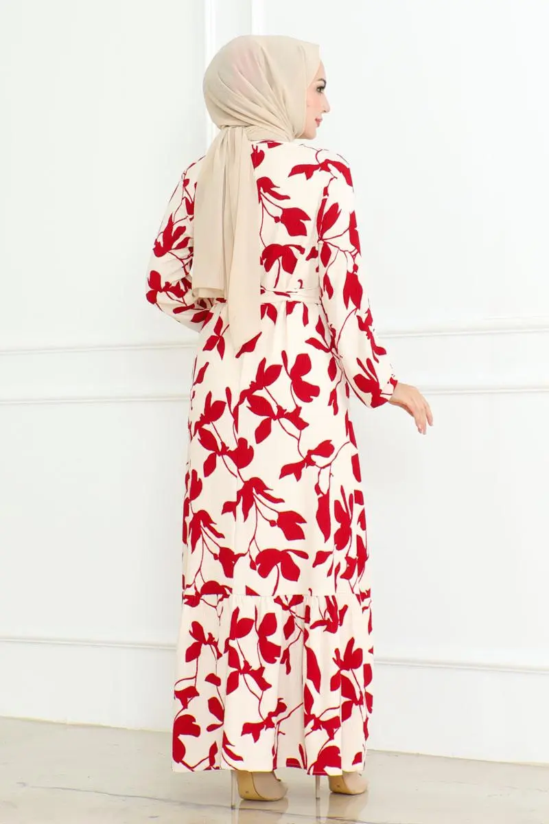 Samara Hijab Dress-detail