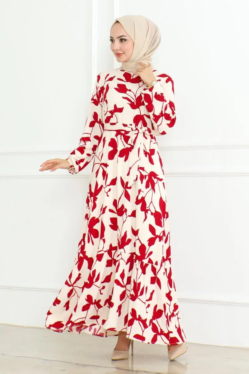 Samara Hijab Dress-detail