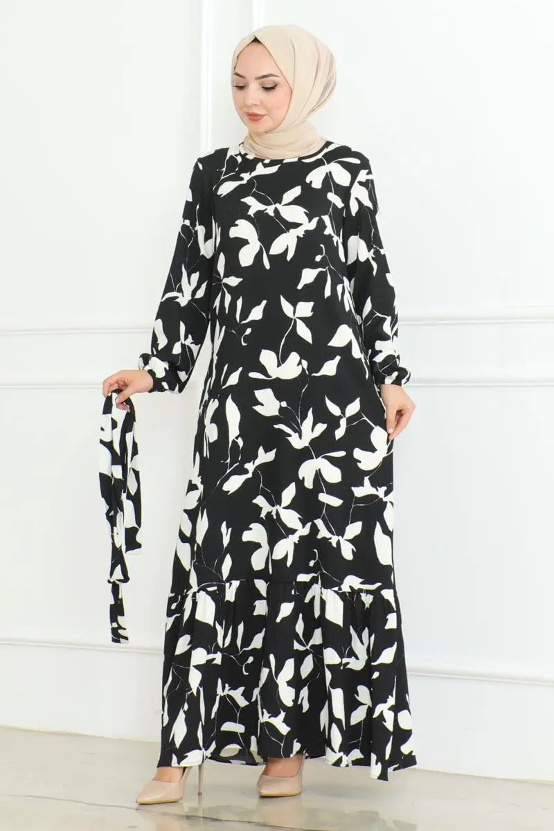 Samara Hijab Dress-detail