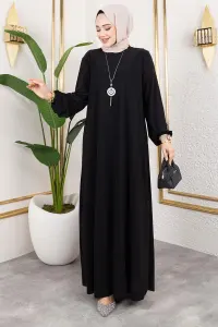 Sandy Dress With Necklace