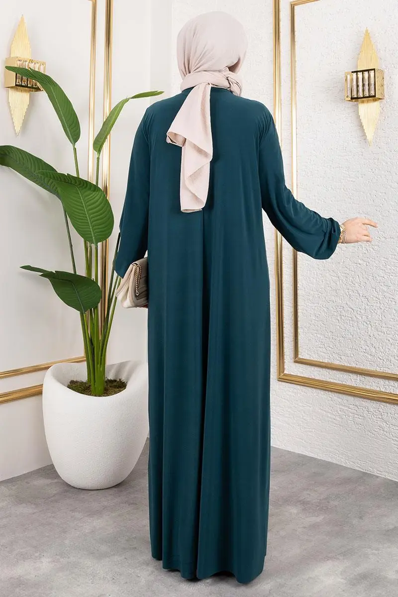 Sandy Dress With Necklace-detail