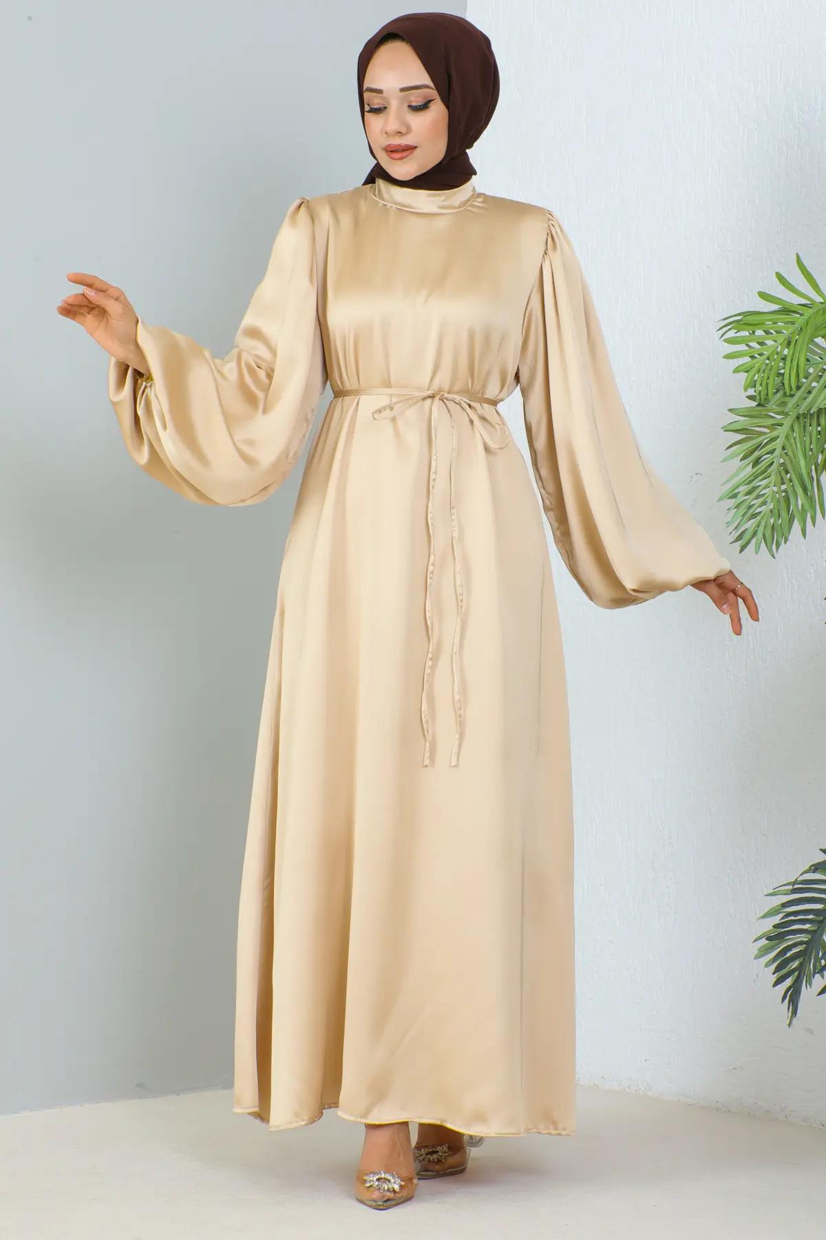 Satin Daily Dress