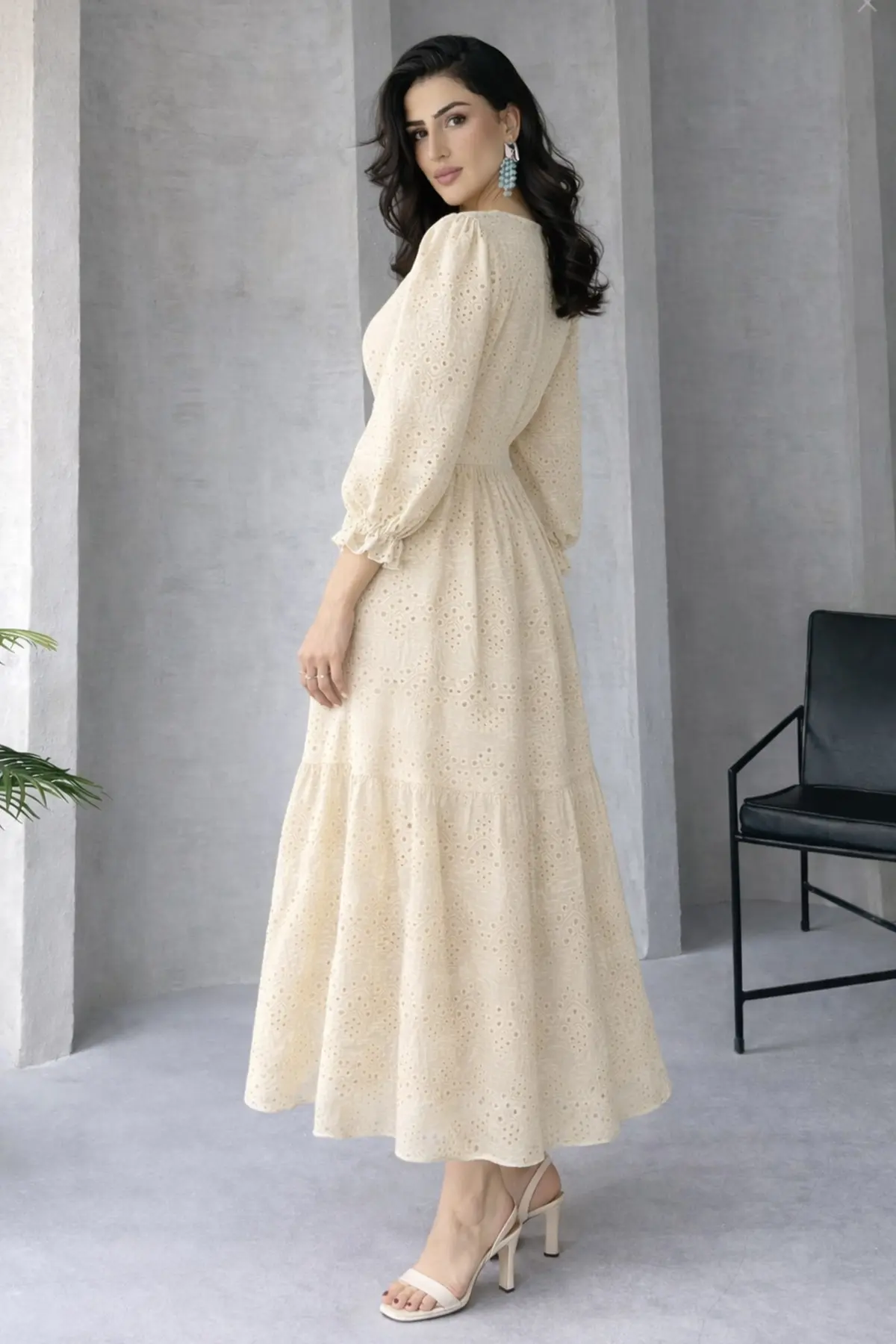 Scallop Dress-detail