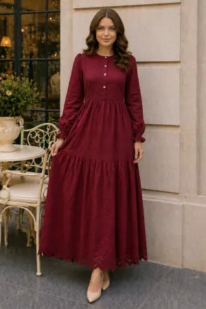 Scallop Dress