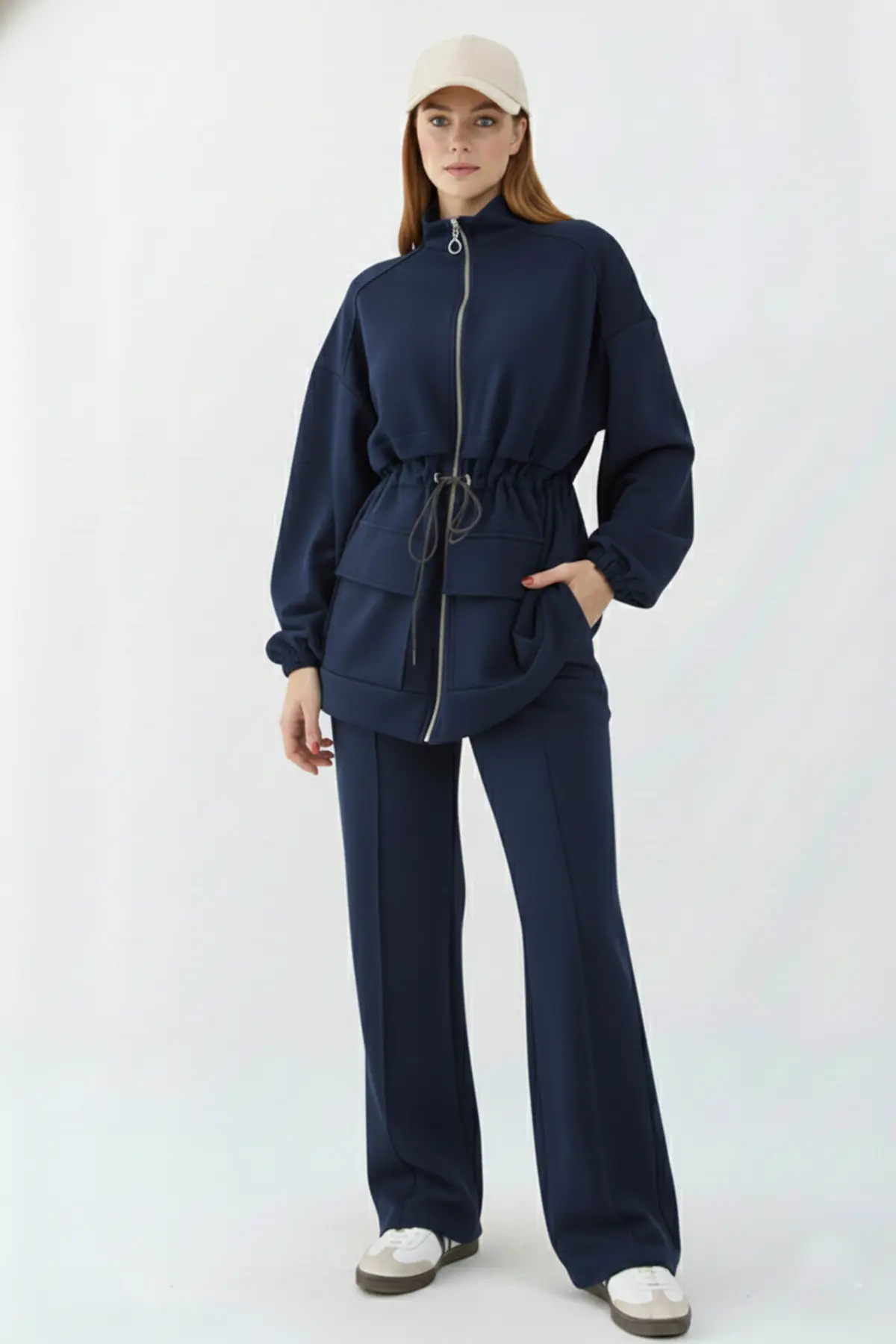 Scuba Suit With Drawstring Waist