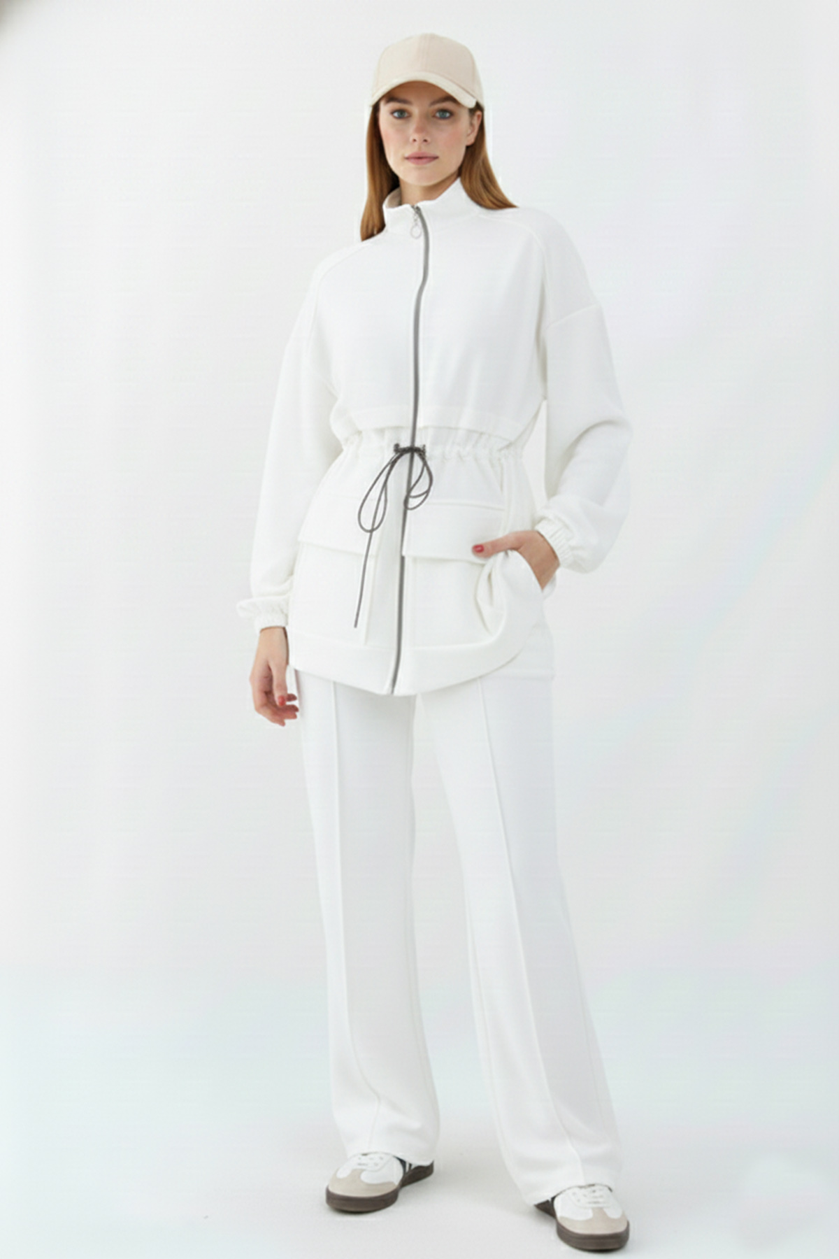 Scuba Suit With Drawstring Waist