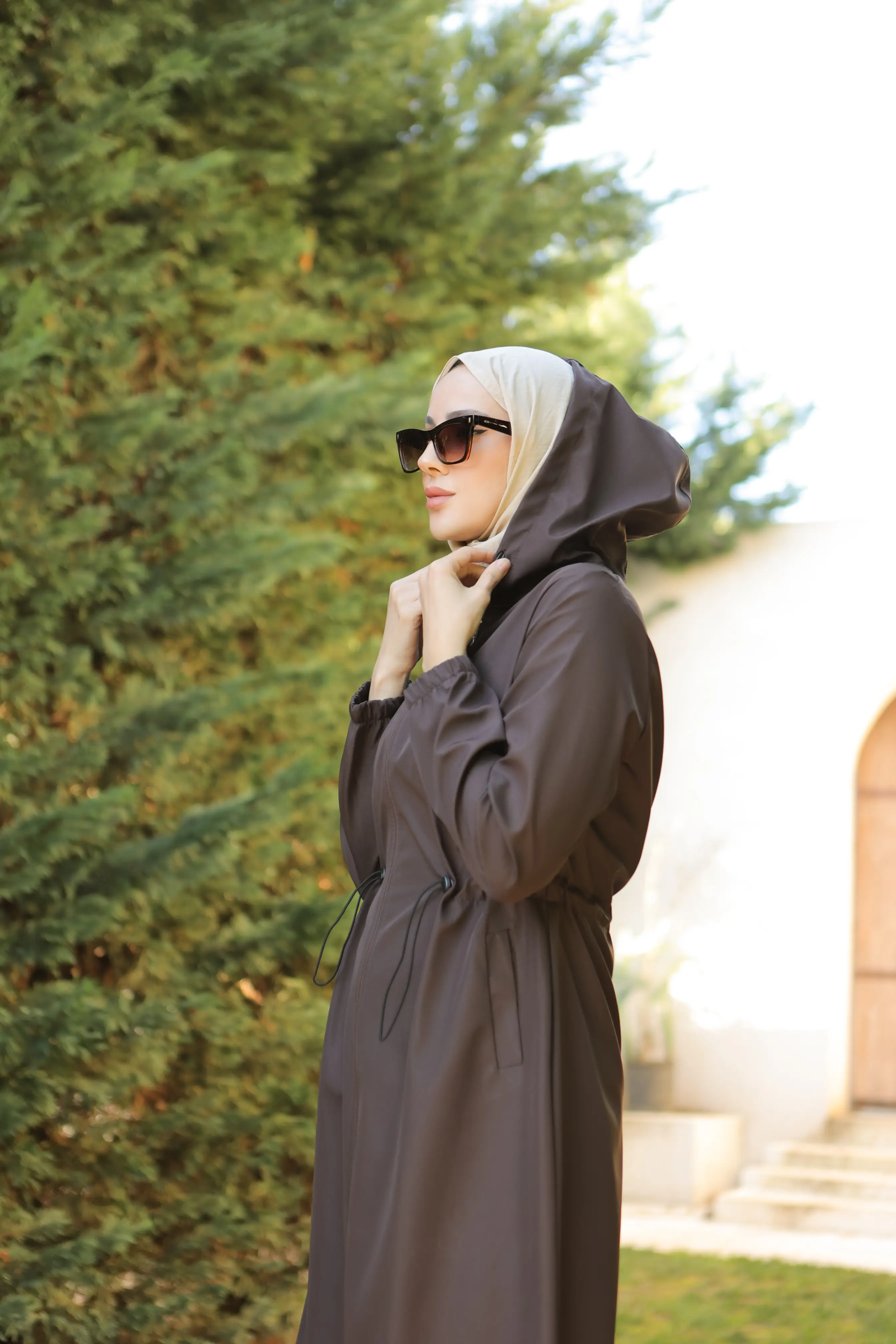 Seasonal Cap Brown-detail