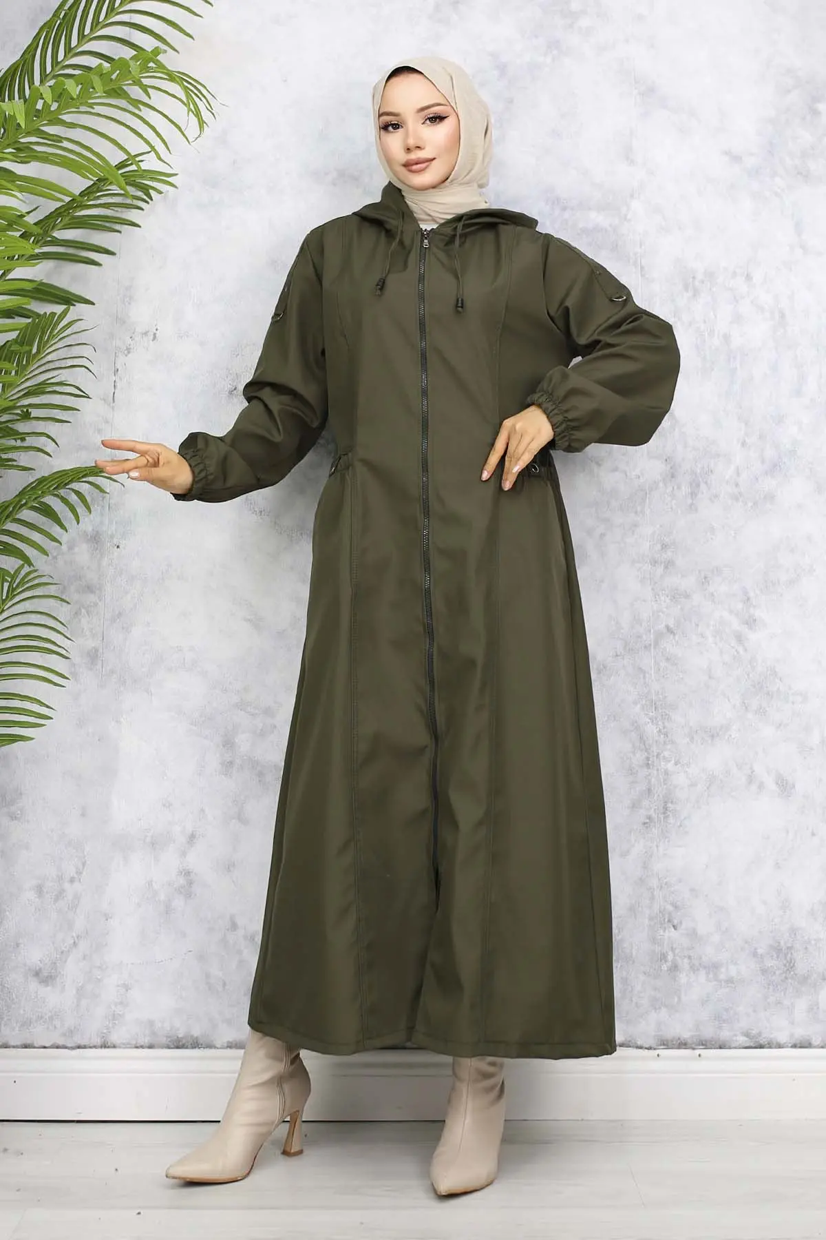 Seasonal Trench Coat-detail