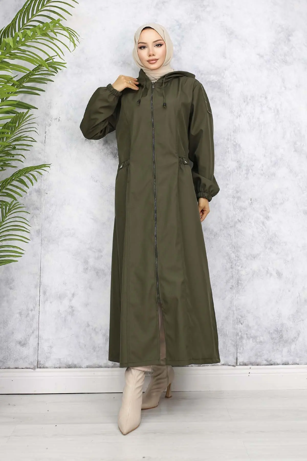 Seasonal Trench Coat-detail