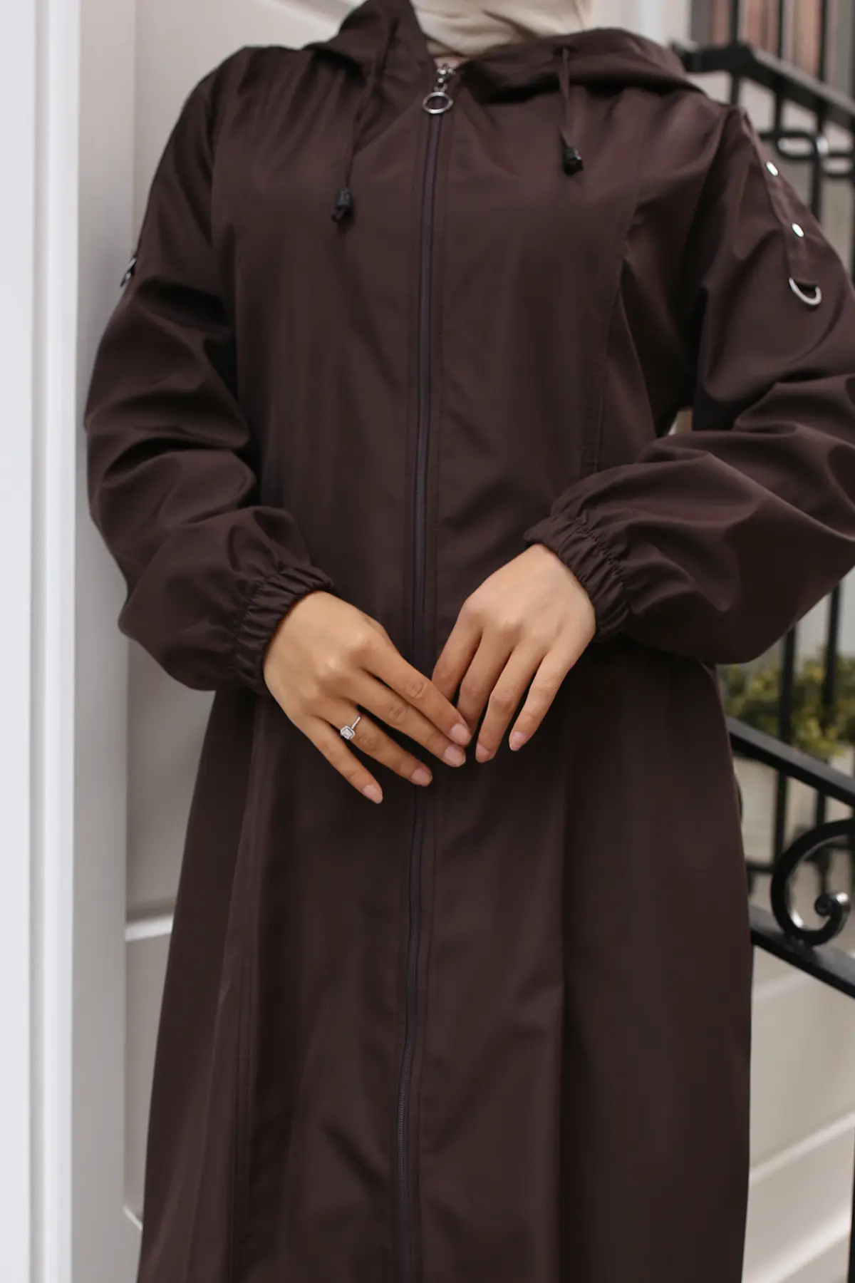 Seasonal Trench Coat-detail