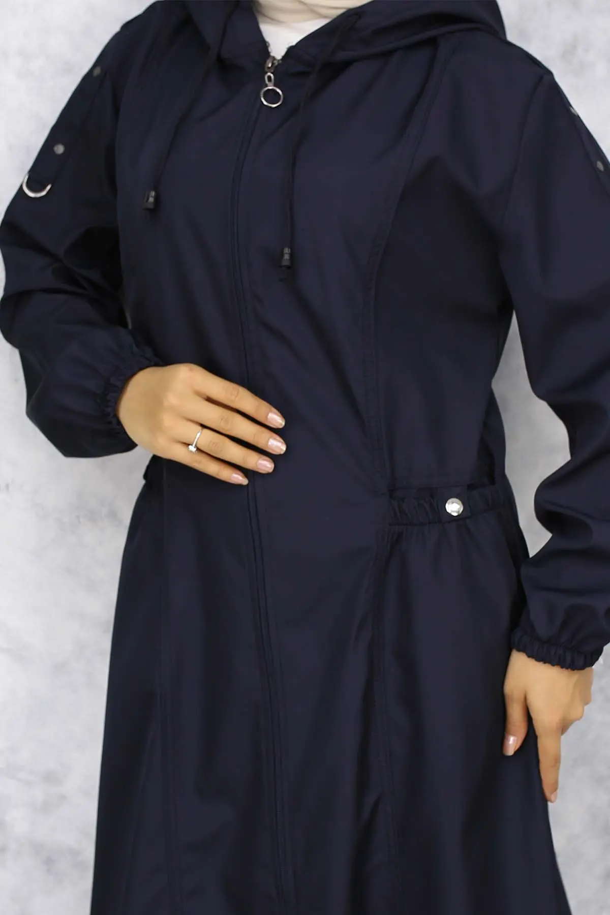 Seasonal Trench Coat-detail