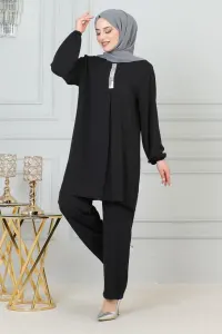 Sequin Detailed Hijab Suit