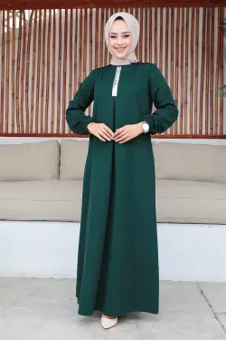 Sequined Hijab Dress