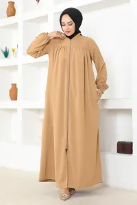 Shirred Jessica Crepe Abaya