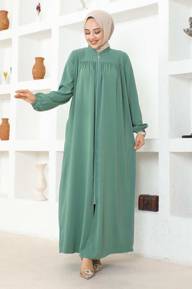 Shirred Jessica Crepe Abaya