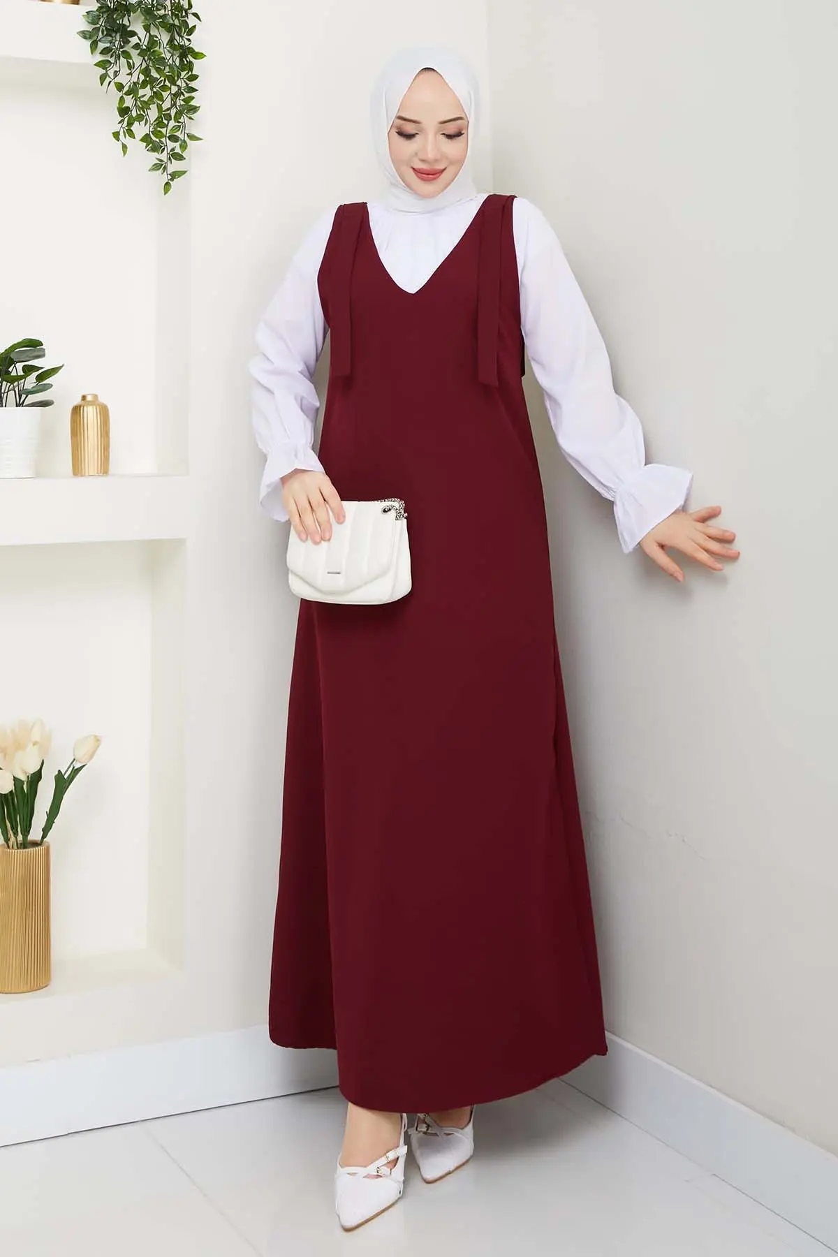 Shirt + Vest Dress