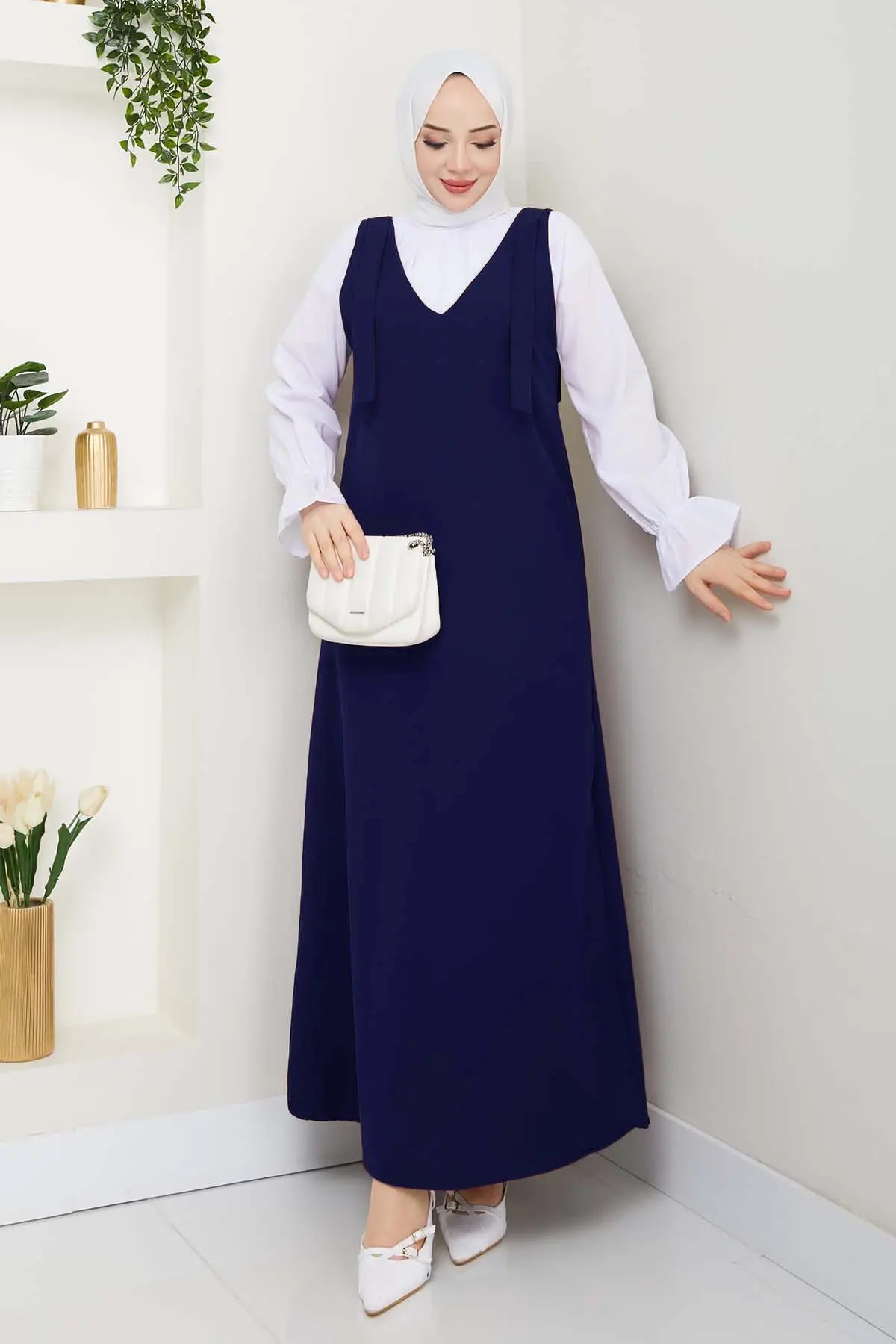 Shirt + Vest Dress