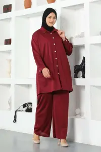 Shirted Hijab Suit