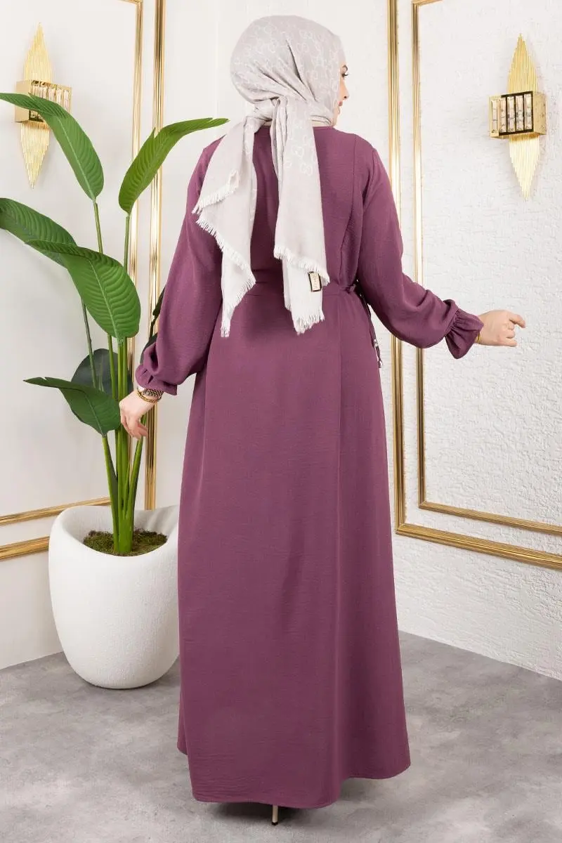 Side Lace Dress-detail