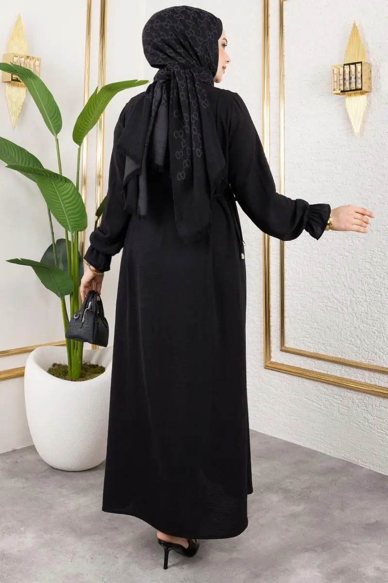 Side Lace Dress-detail