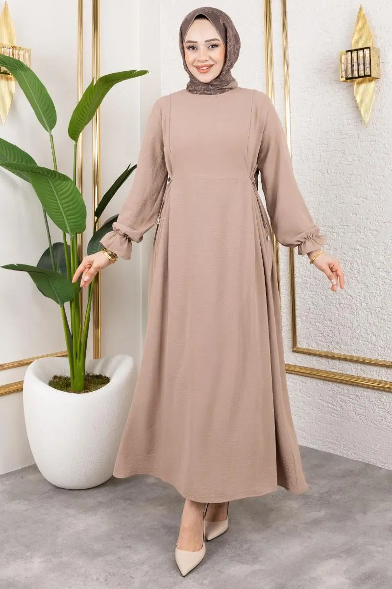 Side Lace Dress-detail