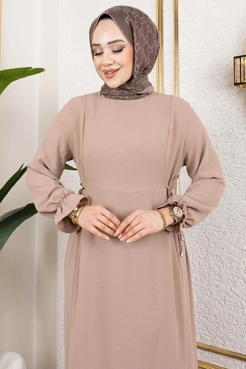 Side Lace Dress-detail