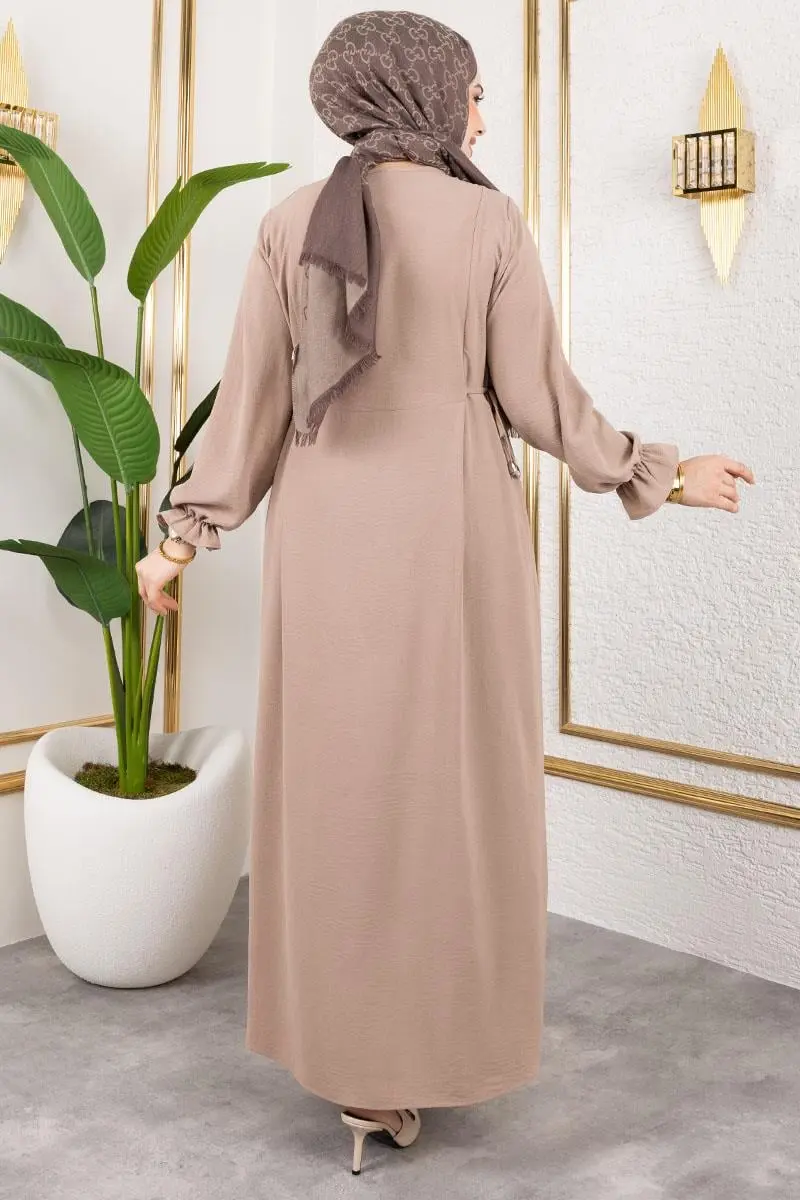 Side Lace Dress-detail