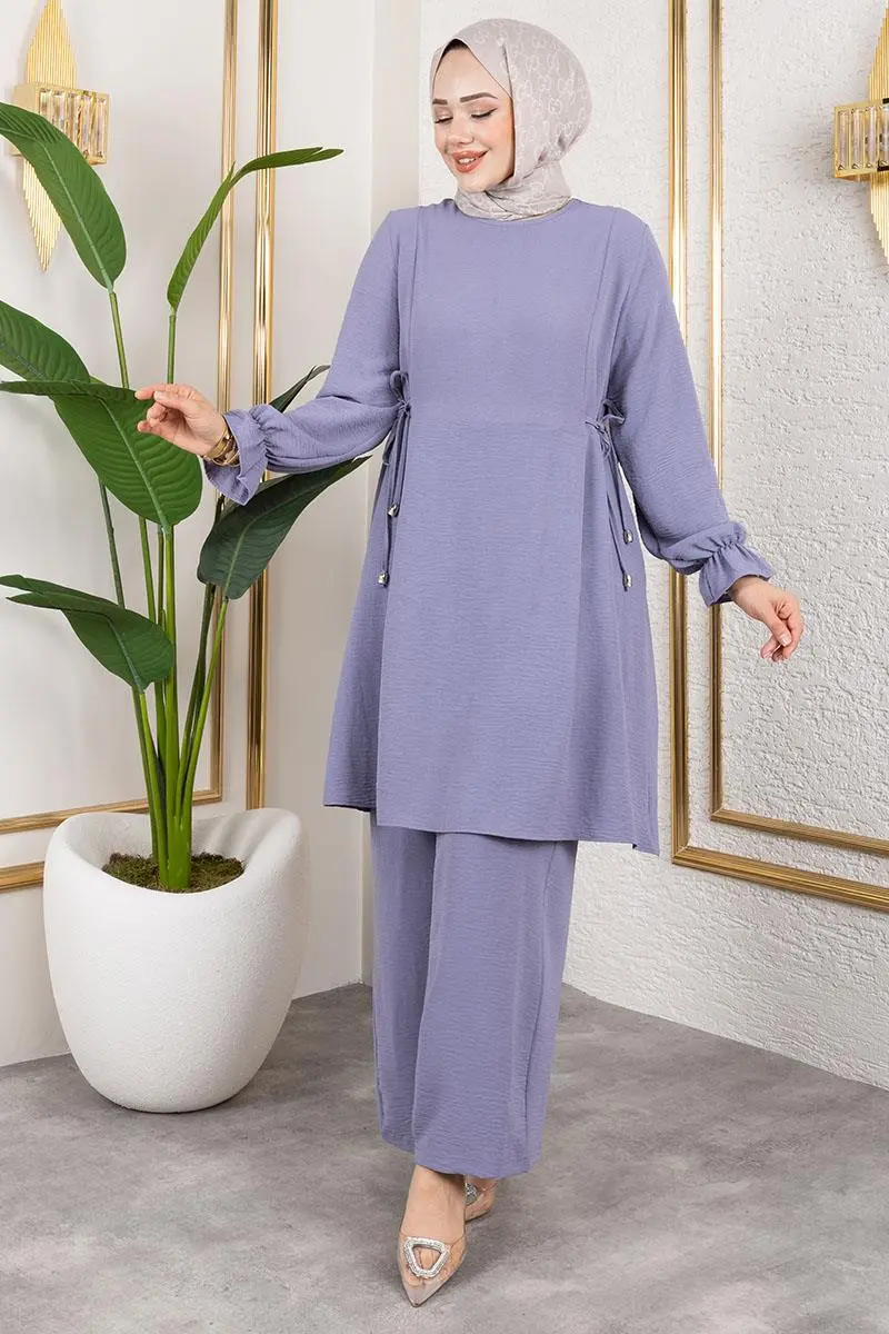 Side Laced Aerobin Suit-detail