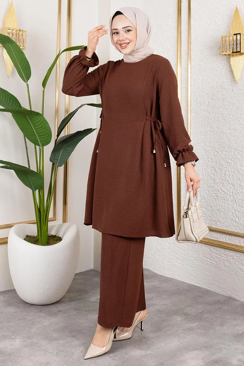 Side Laced Aerobin Suit-detail