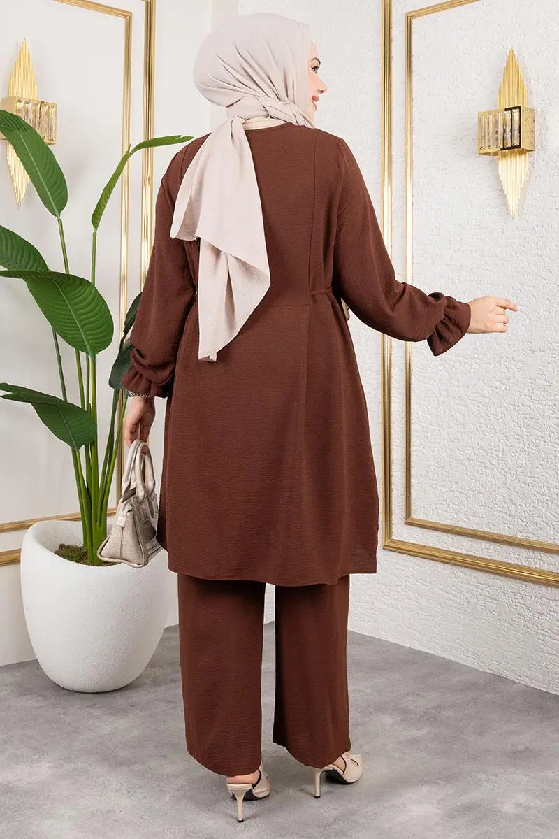 Side Laced Aerobin Suit-detail