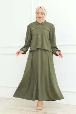 Skirted Hijab Suit