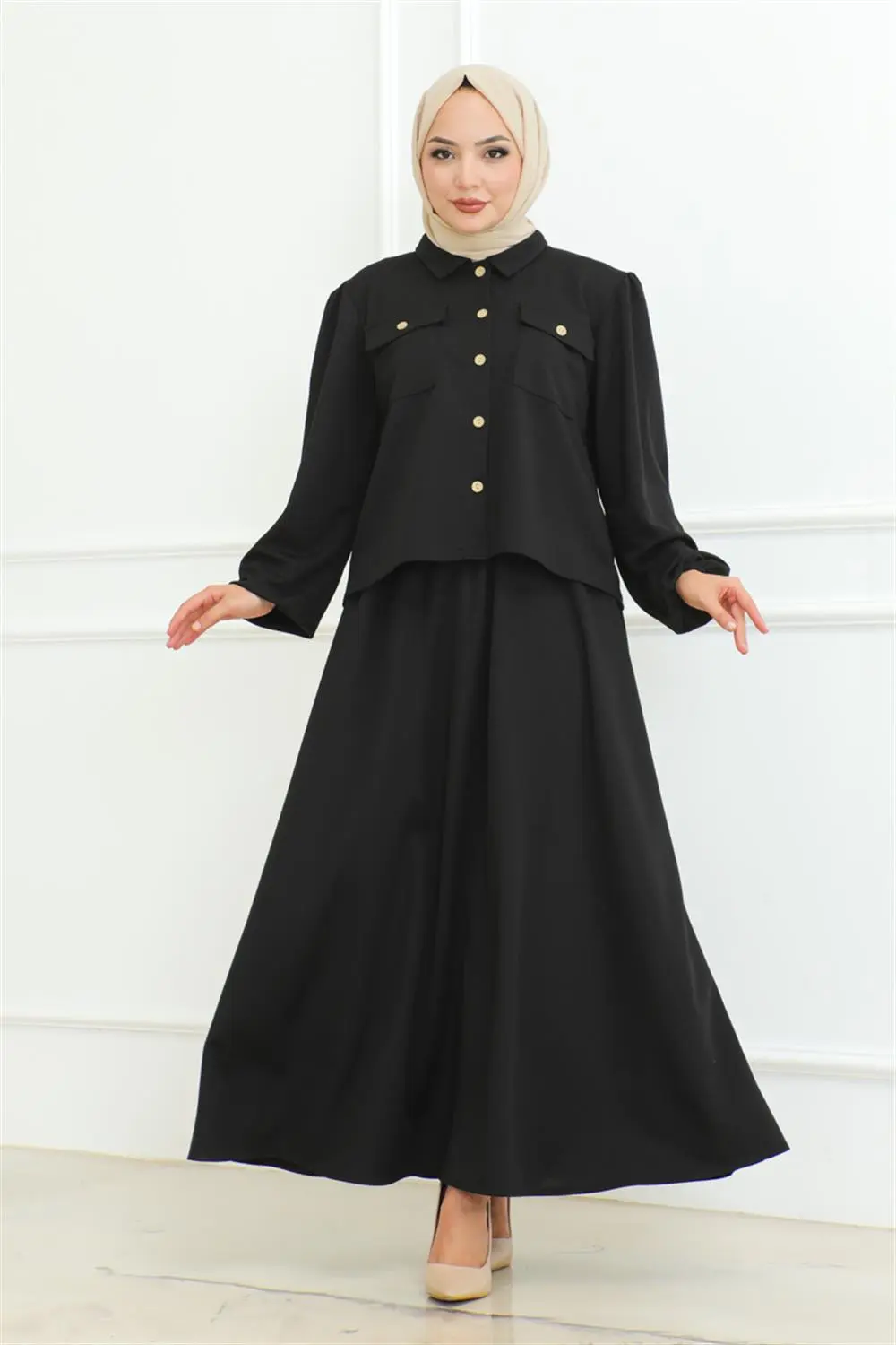 Skirted Hijab Suit-detail