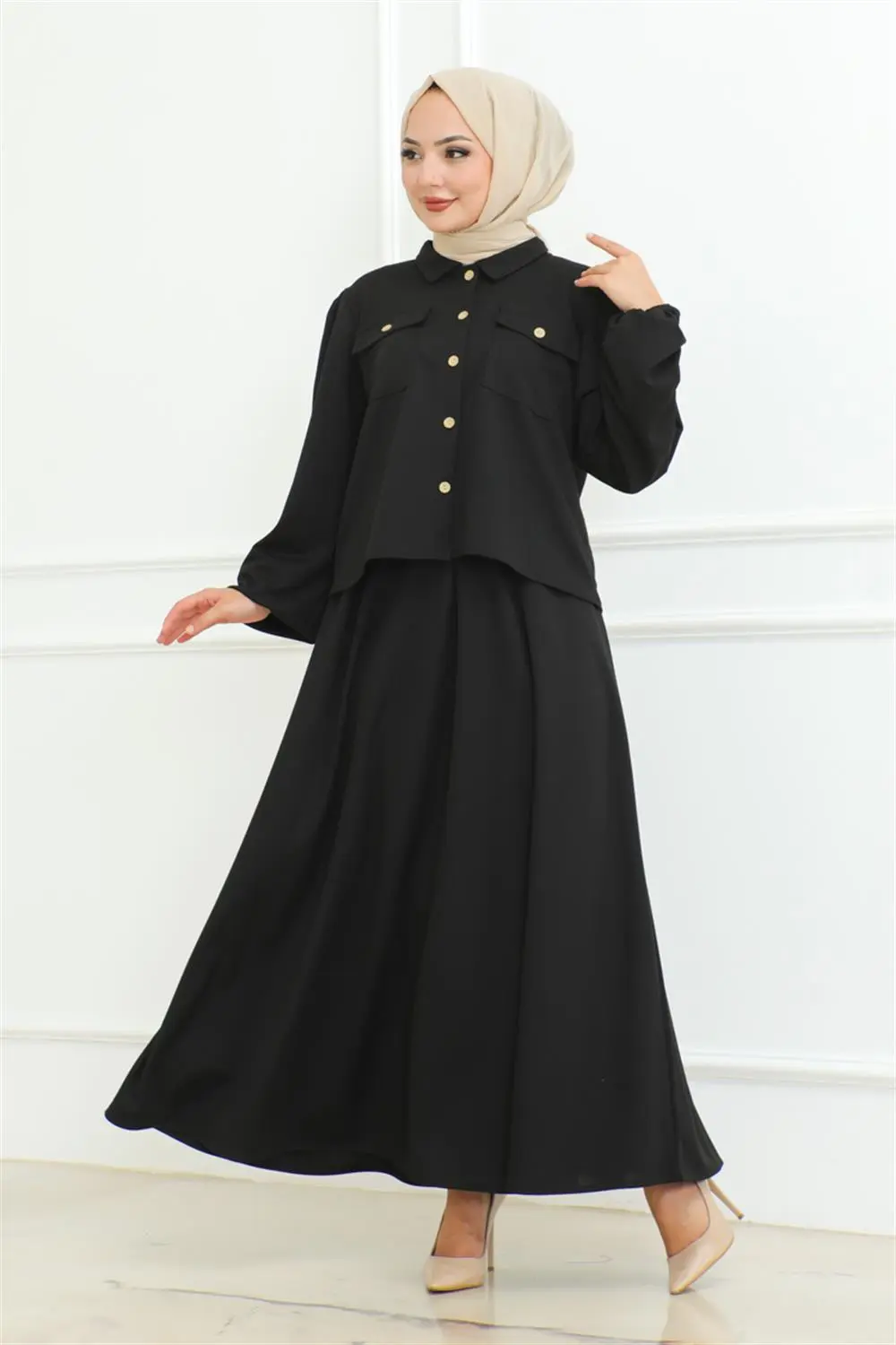 Skirted Hijab Suit-detail